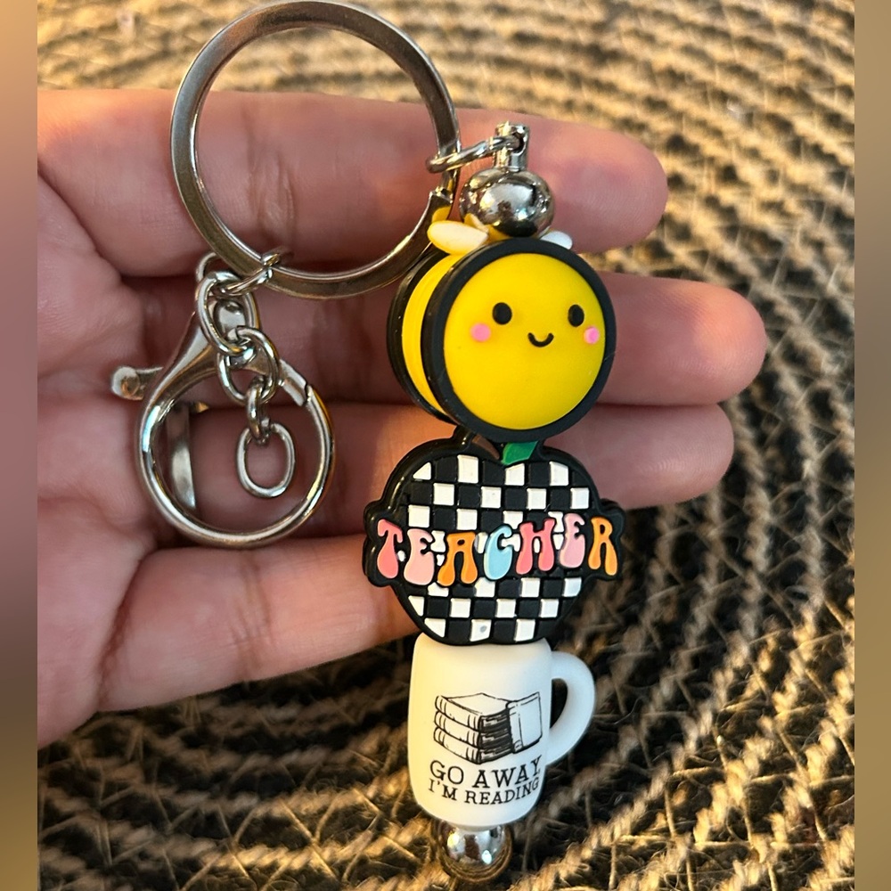 🍎👩‍🏫 Teacher Keychain